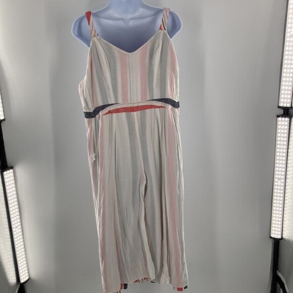 Parker Multicolor Striped Jumpsuit - Picture 13 of 15